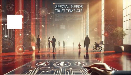 Special Needs Trust Template