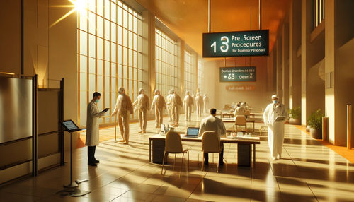 ECC/Alberta Health Services: COVID-19 Pre-Screen Procedures for Essential Personnel